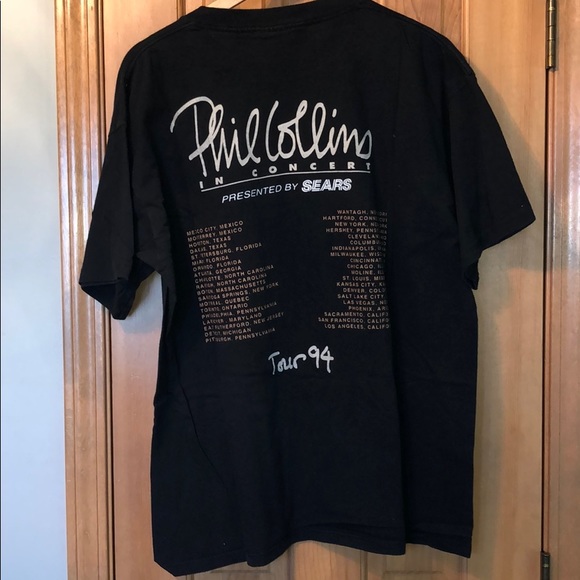 Phil Collins 1994 Tour T Shirt XL - Picture 4 of 7